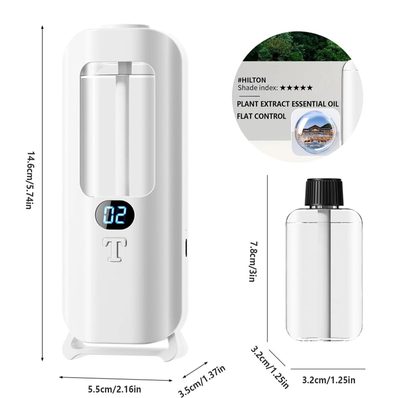 Automatischer Aroma-Luftbefeuchter
