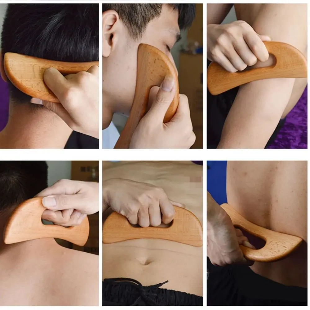 Gua Sha Holz-Massagebrett