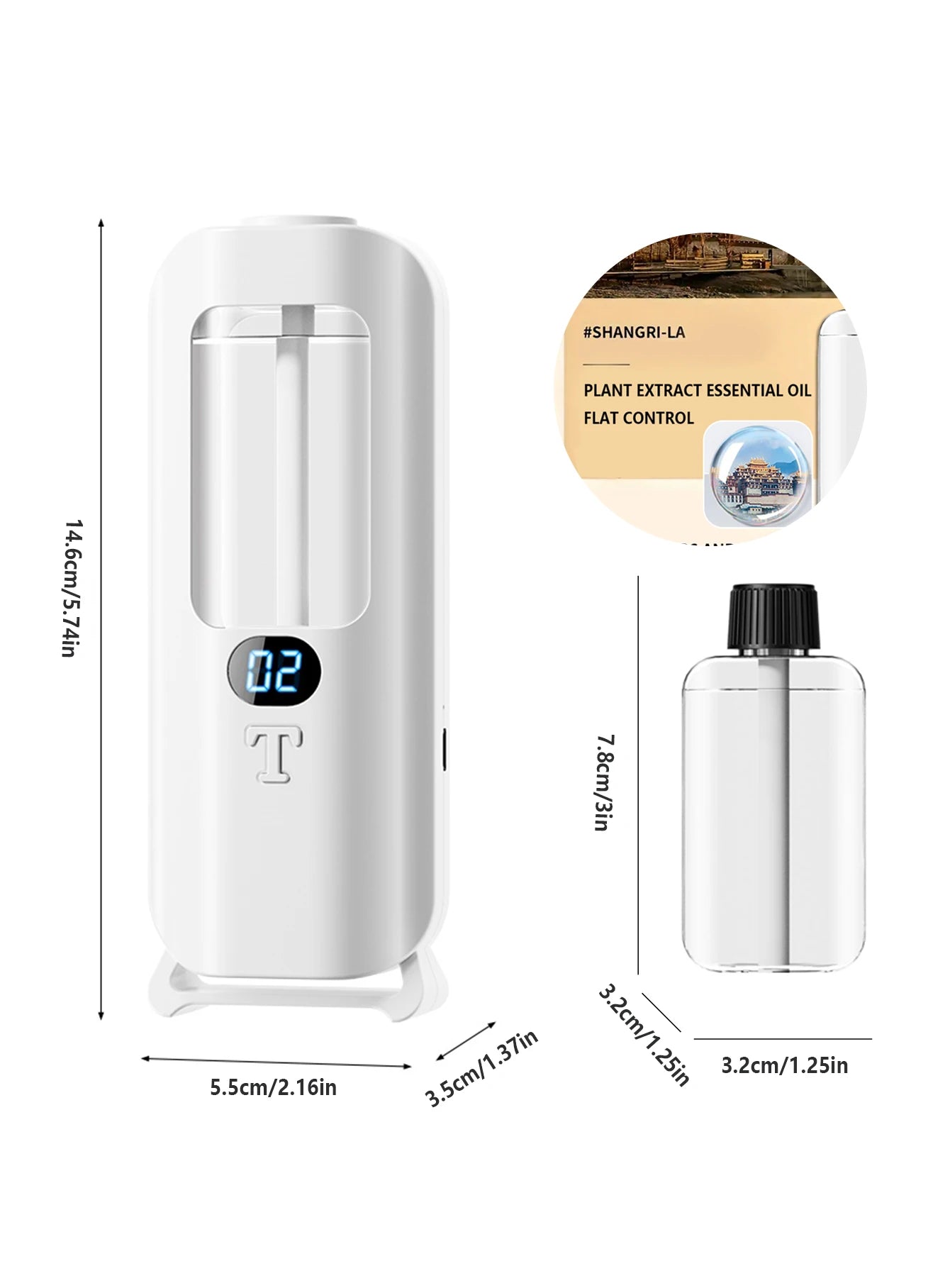 Automatischer Aroma-Luftbefeuchter