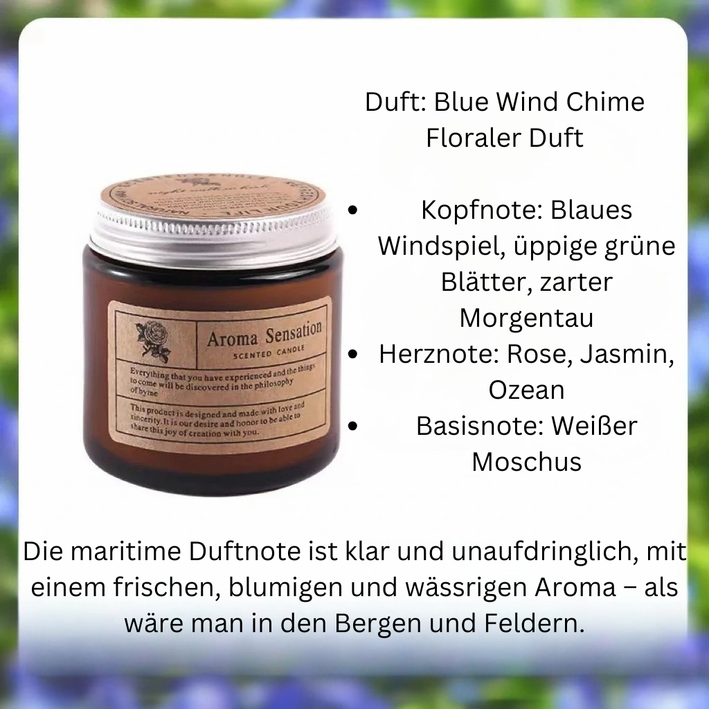 Luxuriöse Duftkerze aus Sojawachs