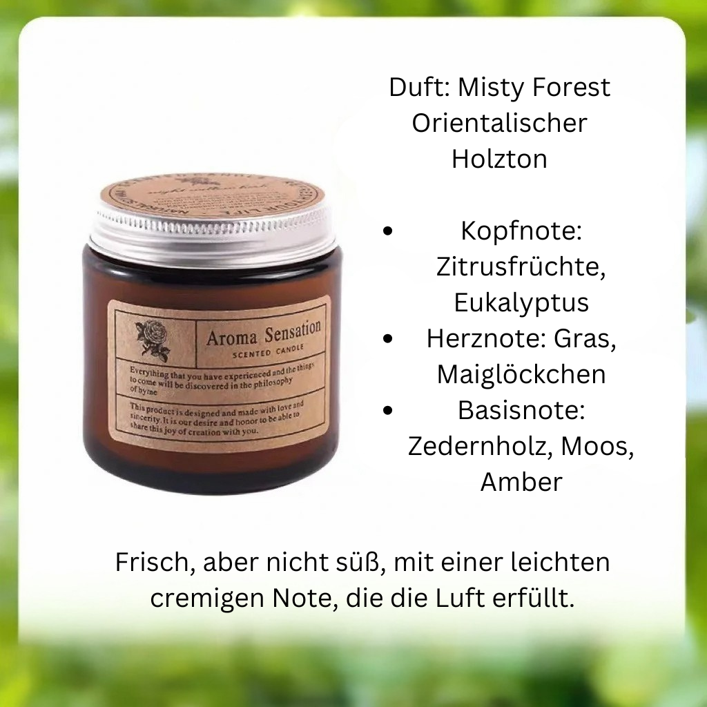 Luxuriöse Duftkerze aus Sojawachs