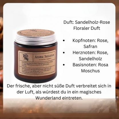Luxuriöse Duftkerze aus Sojawachs