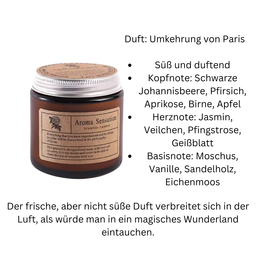 Luxuriöse Duftkerze aus Sojawachs