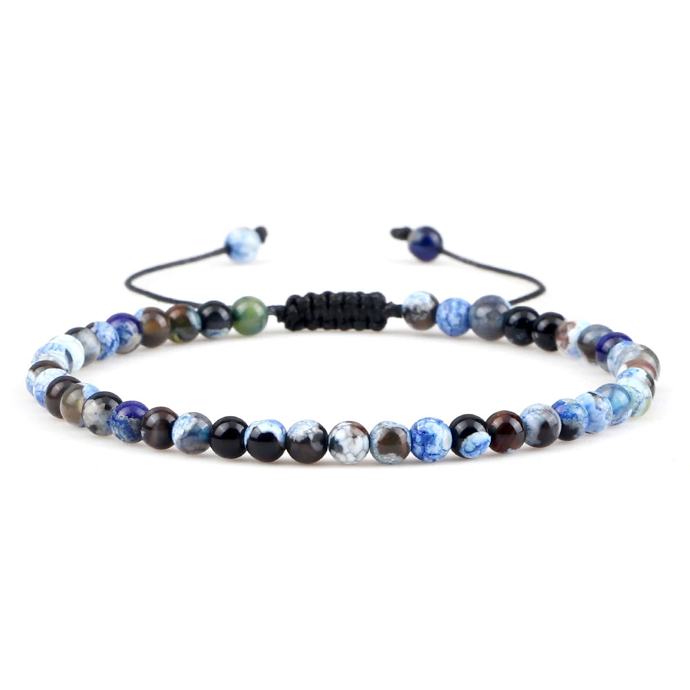 Chakra Lava Armband