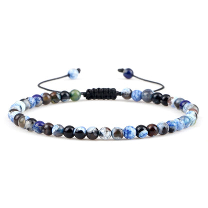Chakra Lava Armband