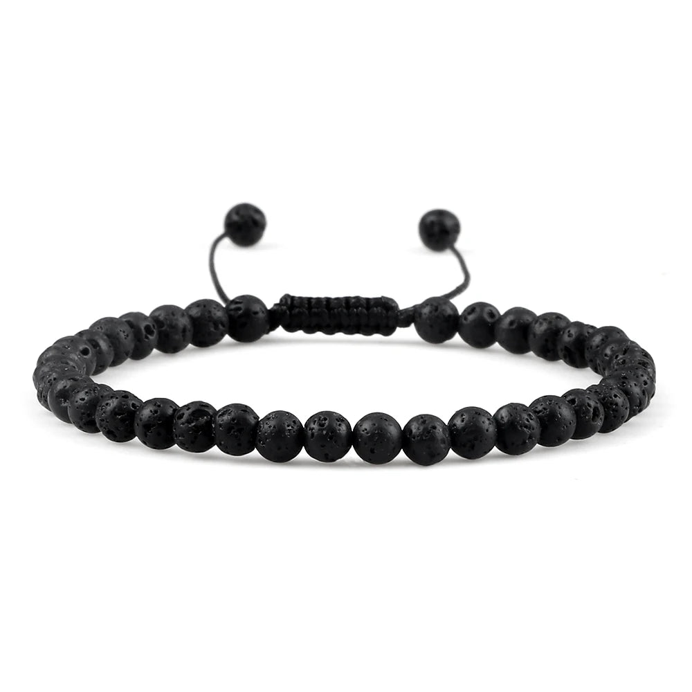 Chakra Lava Armband