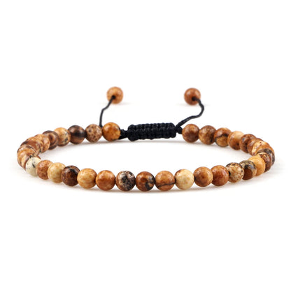 Chakra Lava Armband