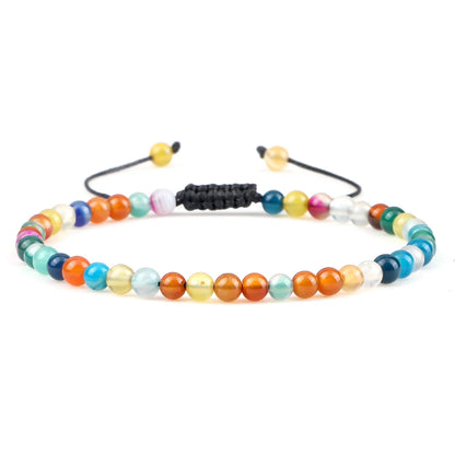 Chakra Lava Armband