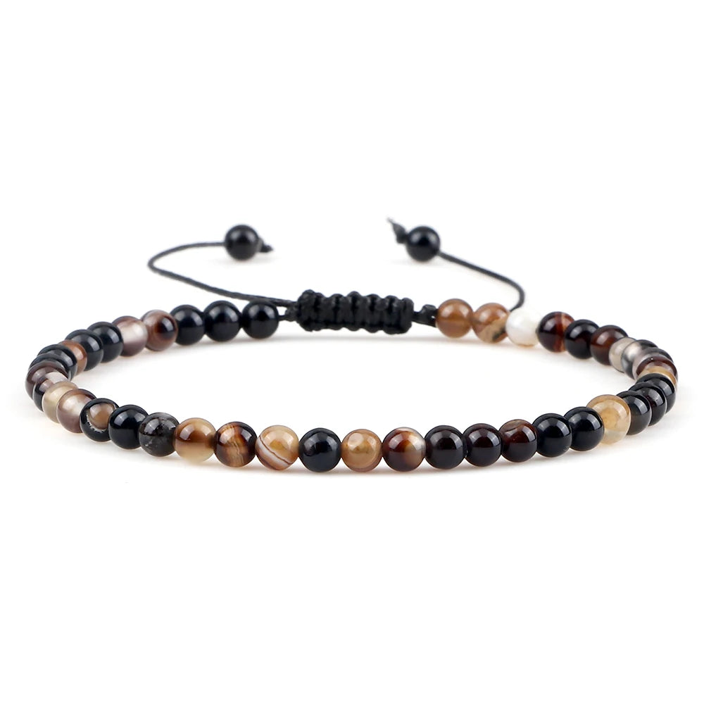 Chakra Lava Armband