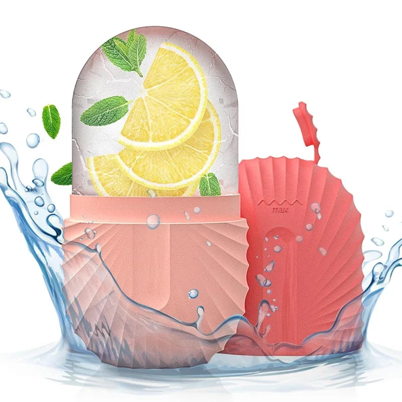 Ice Roller Gesicht – Kühlender Gesichtsroller aus Silikon