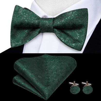 Jacquard Seidenfliegen-Set