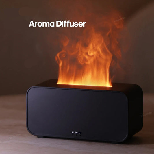 LED-Flammen-Aromatherapie Diffusor