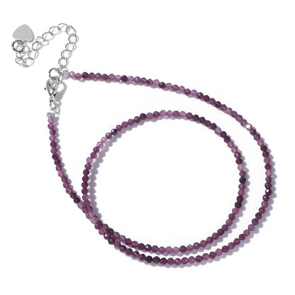Feine Naturstein-Perlen Halsband