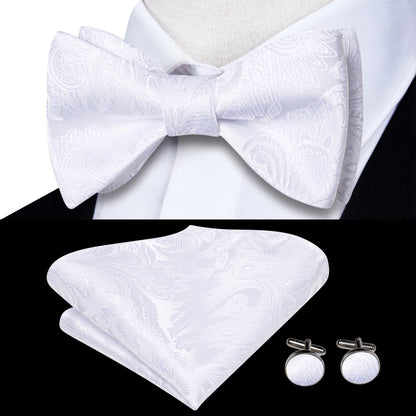 Jacquard Seidenfliegen-Set