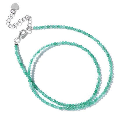 Feine Naturstein-Perlen Halsband