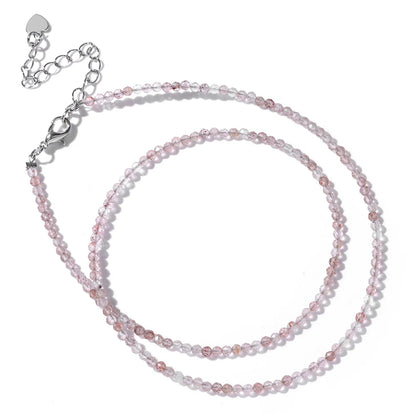 Feine Naturstein-Perlen Halsband
