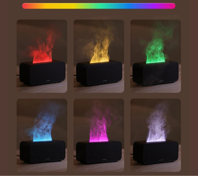 LED-Flammen-Aromatherapie Diffusor