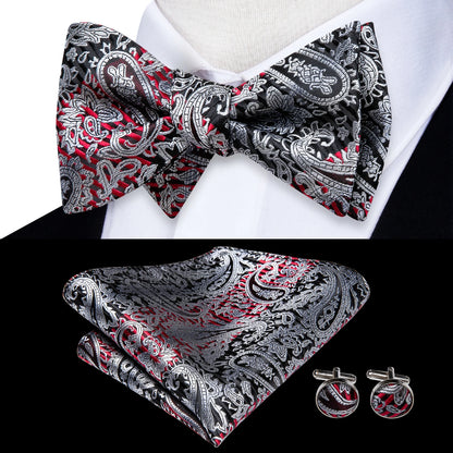 Jacquard Seidenfliegen-Set