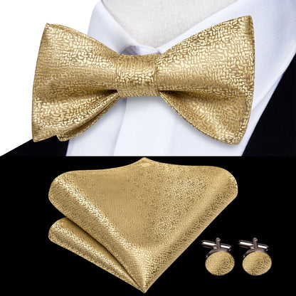 Jacquard Seidenfliegen-Set