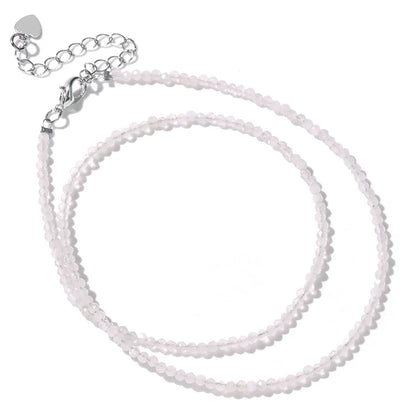 Feine Naturstein-Perlen Halsband
