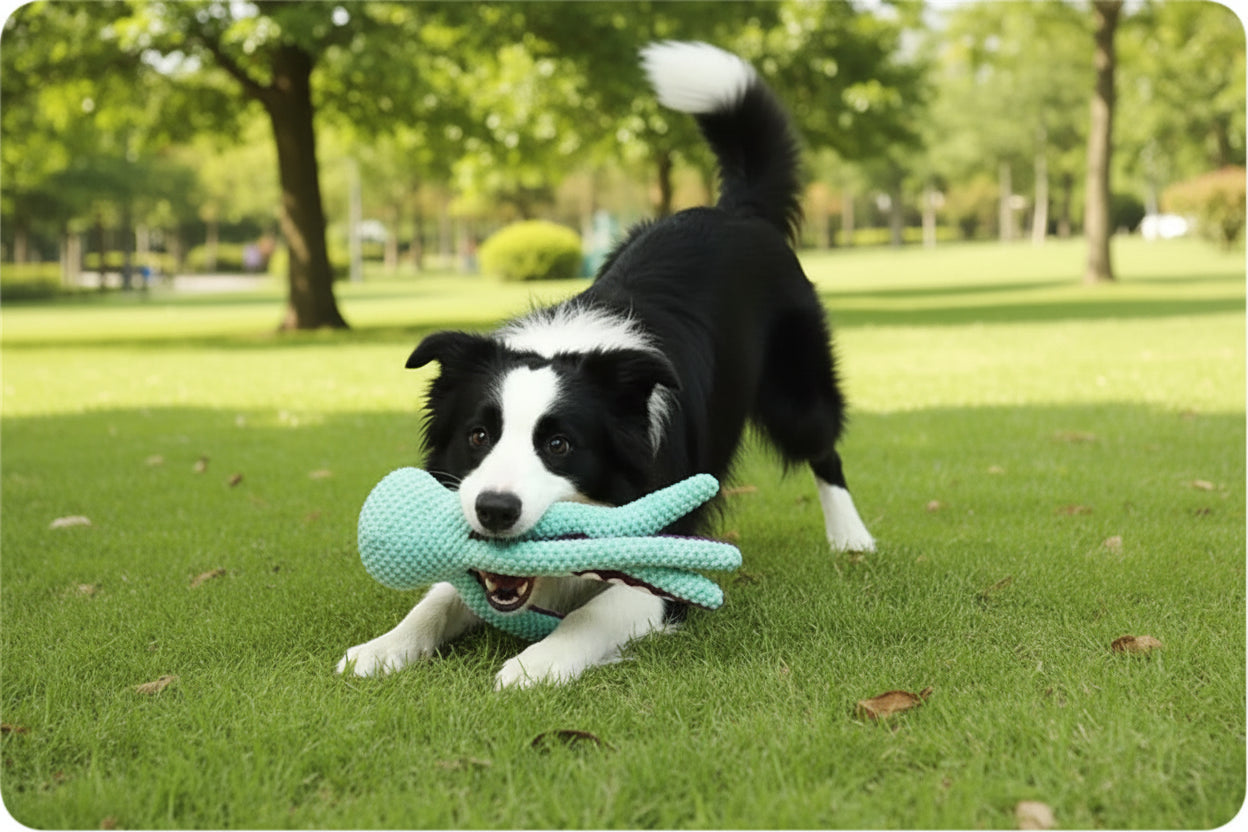 Oktopus Oscar Hundespielzeug