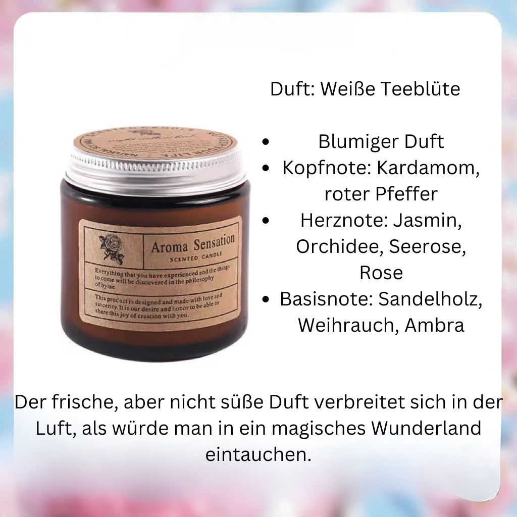 Luxuriöse Duftkerze aus Sojawachs