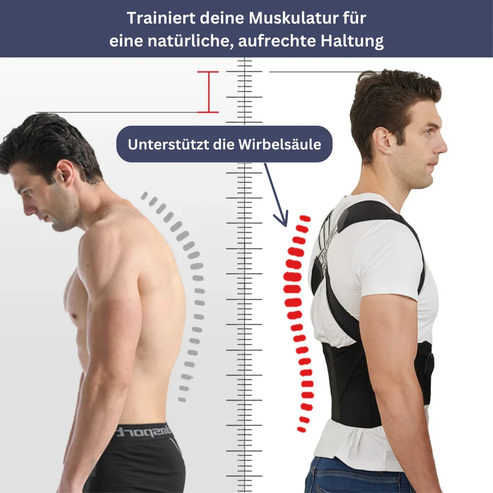 Rückenbandage zur Haltungskorrektur